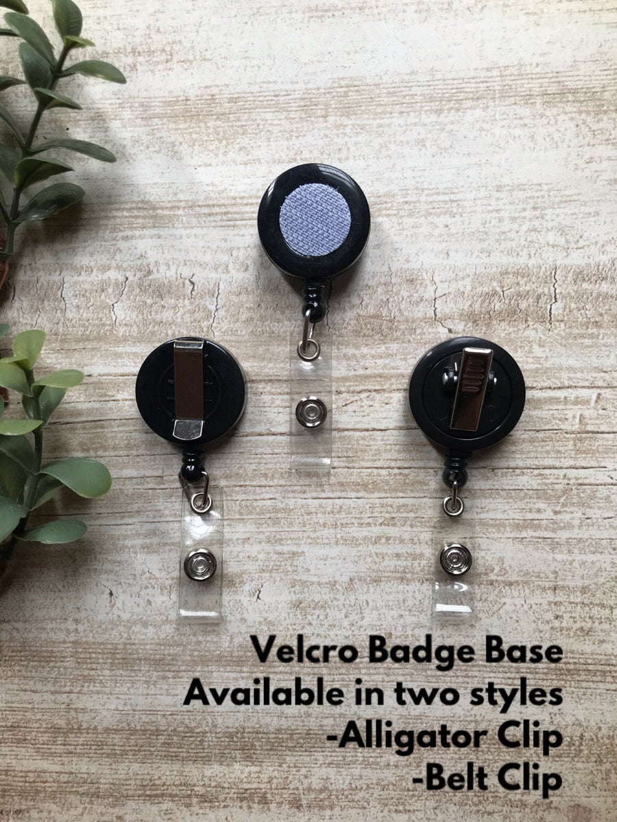 Velcro Badge Reel Base – Burke Street Designs