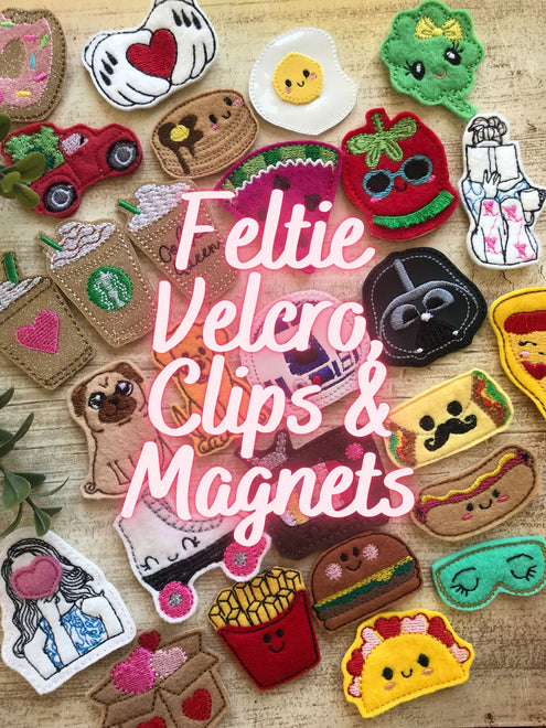 Feltie Velcro, Clips &amp; Magnets