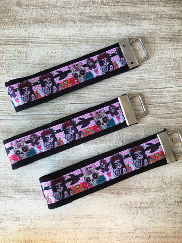 Day of the Dead Keyfob Strap