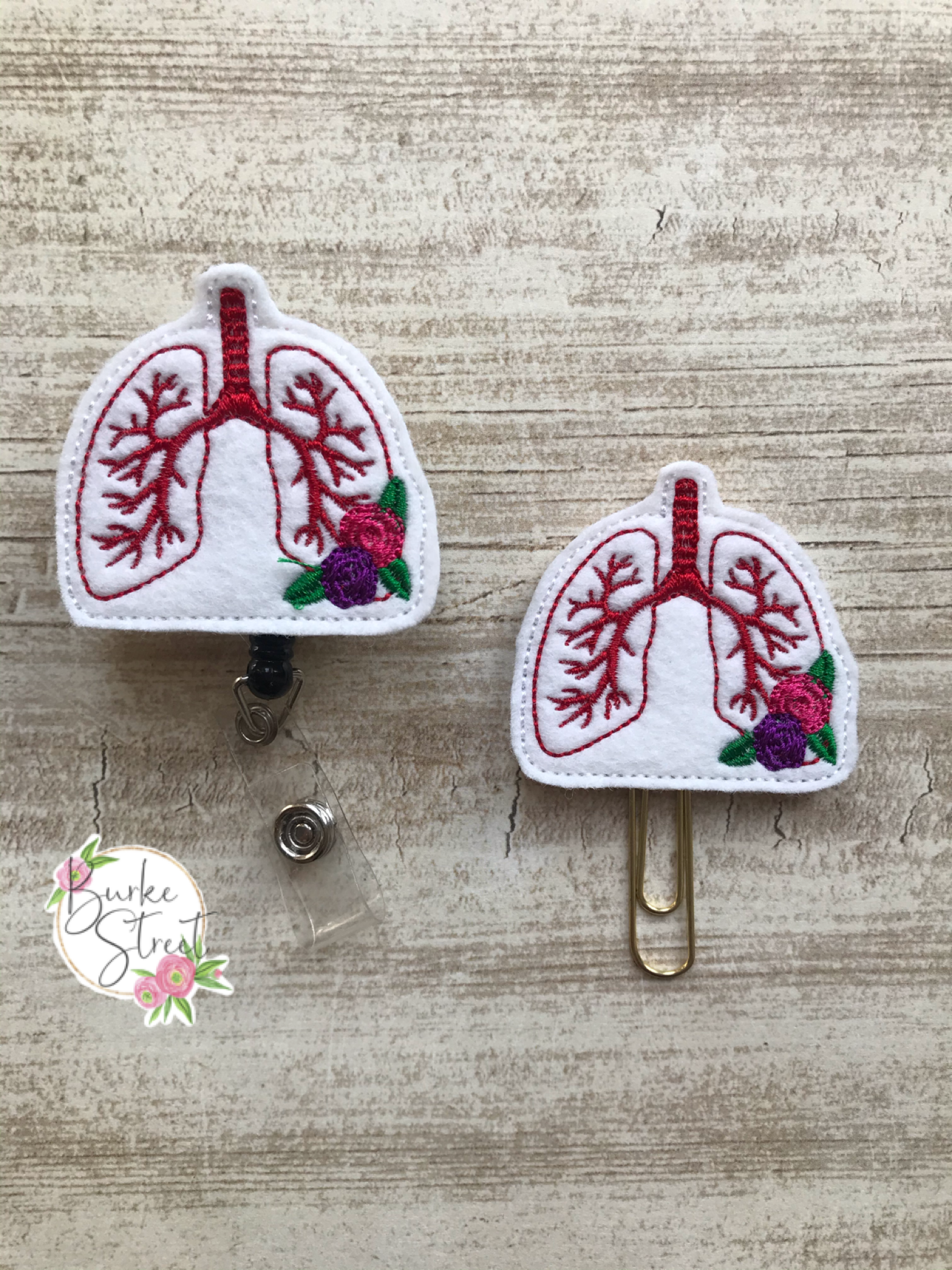 Lungs with Flowers
