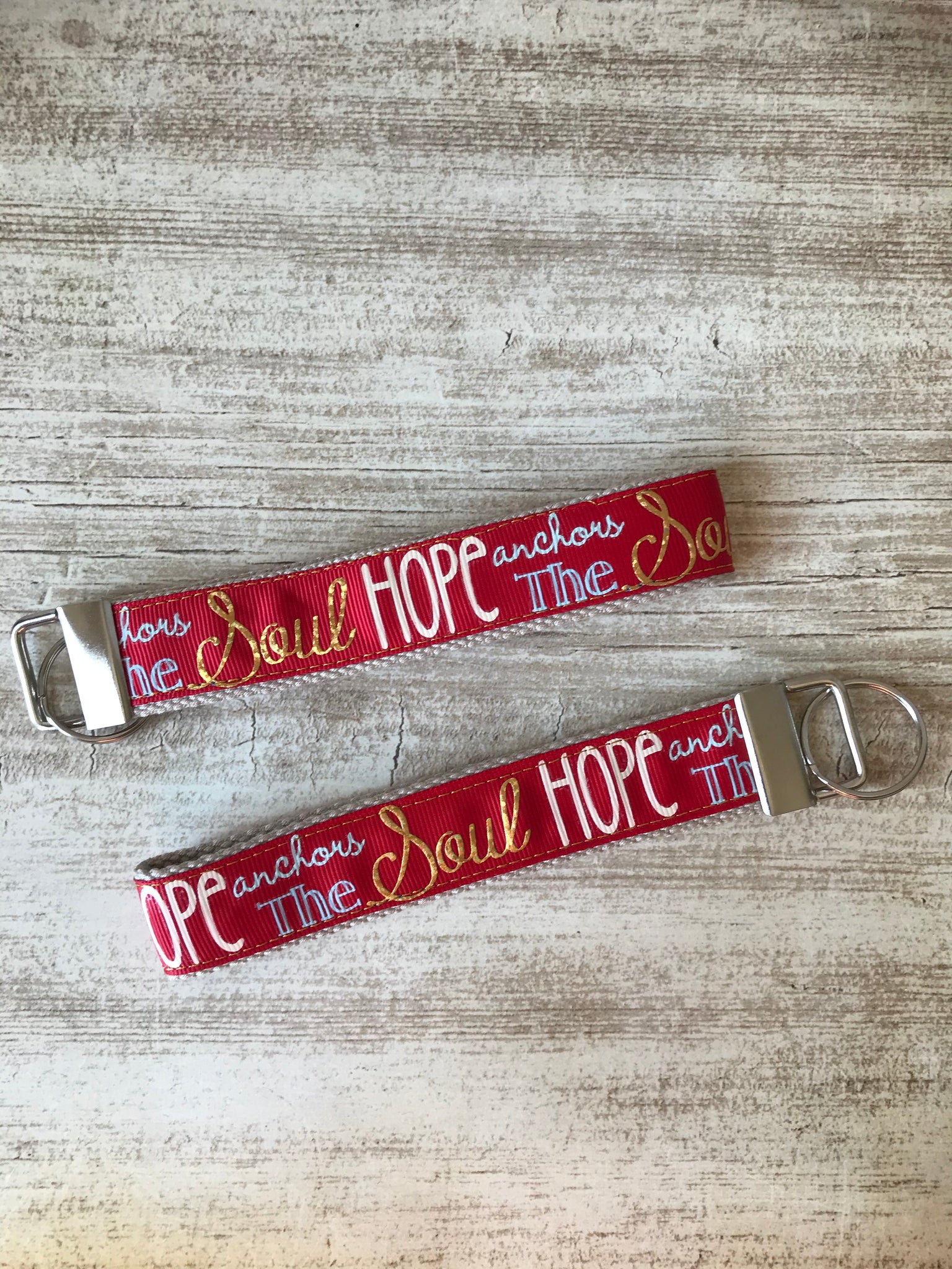 Red HOPE Keyfob Strap