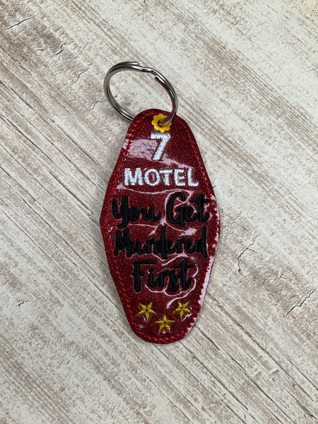 Rose Motel Keyfob