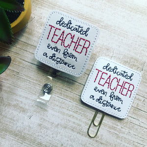 Dedicated Teacher|Distance Learning