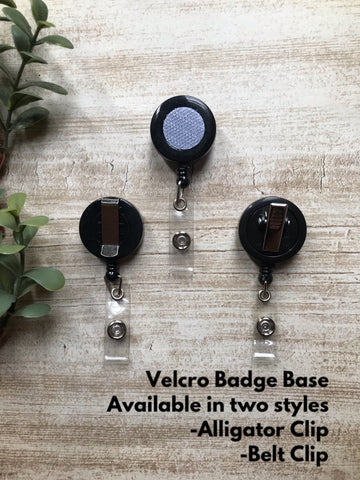 Velcro Badge Reel Base